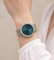 Michael Kors Darci Silver Green