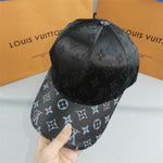 Louis Vuitton_Exibit_All_Black_MonoGram_Premium_Unisex_Cap_(With_Safety_Box)