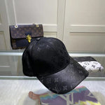 Louis Vuitton_Exibit_All_Black_MonoGram_Premium_Unisex_Cap_(With_Safety_Box)