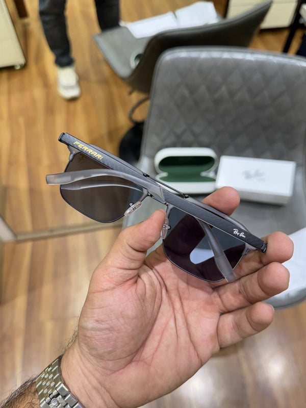 Rey ban 04 ferrari lite grey black