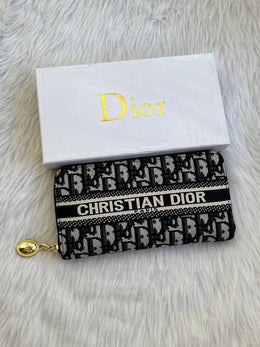 Dior_94_Black_Long_Zippy_Wallet_With_OriginalBox