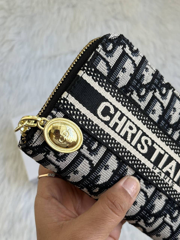 Dior_94_Black_Long_Zippy_Wallet_With_OriginalBox