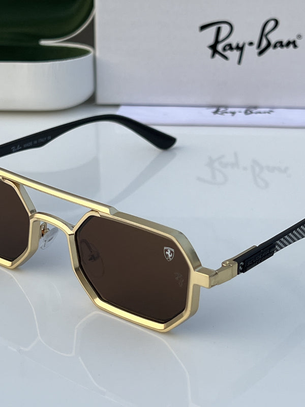 Rey ban_418_gold_brown