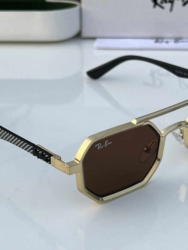 Rey ban_418_gold_brown