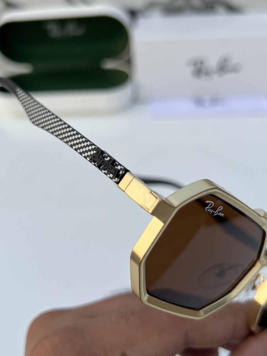 Rey ban_418_gold_brown