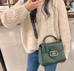 Coach_Morgan_Top_Handle_Signature_Bag_With_OG_Box_&_Dust_Bag_(Green-344)