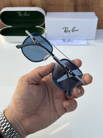 Rey ban_78909_silver_blue