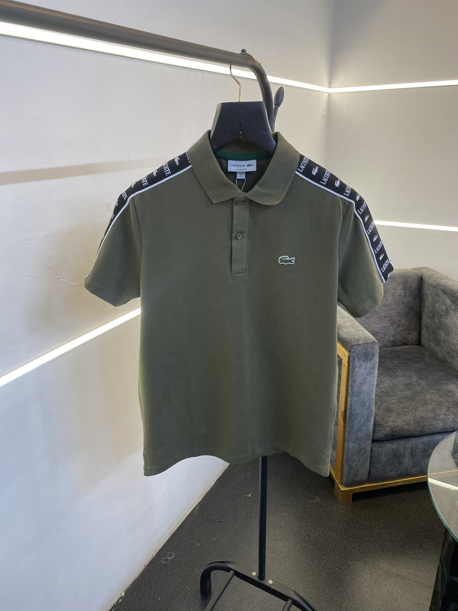 Lacoste imported polo tshirt olive sale