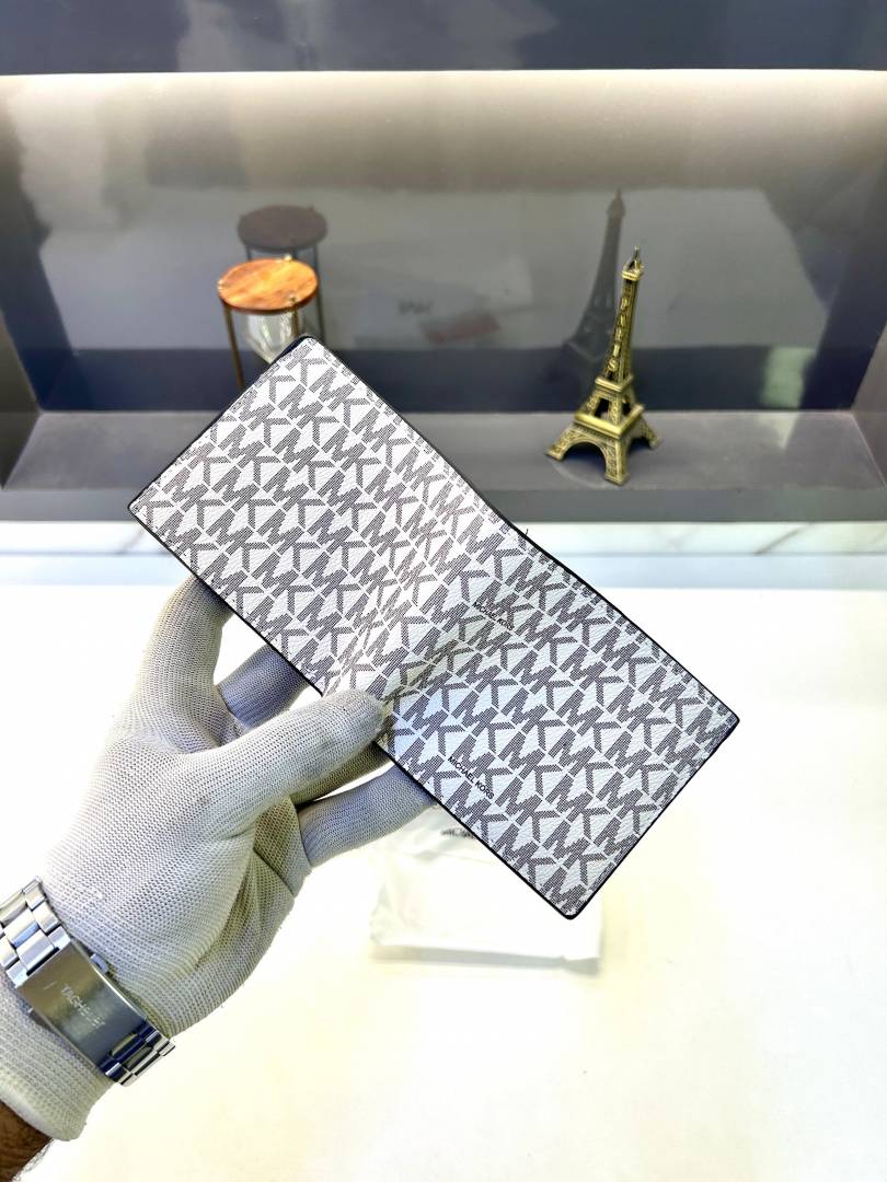 Mk_ White Premium Quality Wallet Fa 628