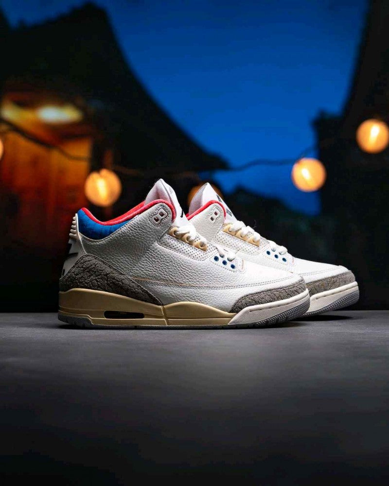 E air jordan 3 seoul 2.0 grey cement