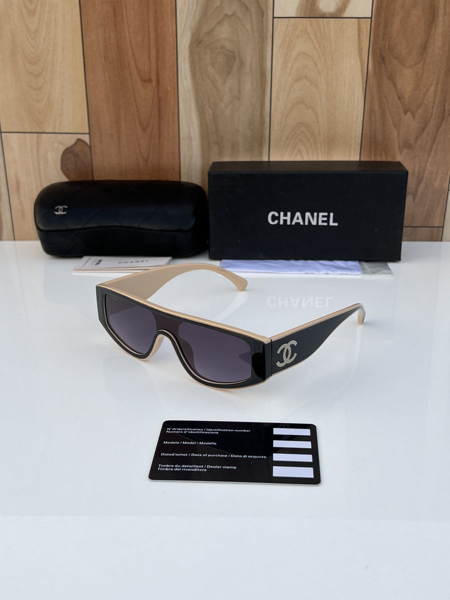 Chanel 1001 peach black