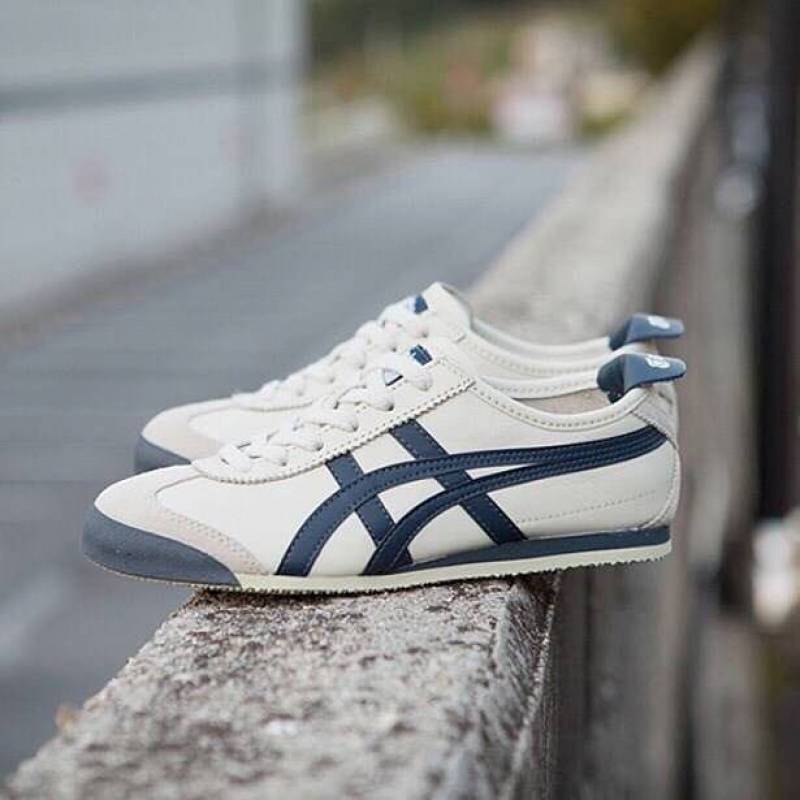 Tiger Mexico 66 Cream Navy ink Form womans