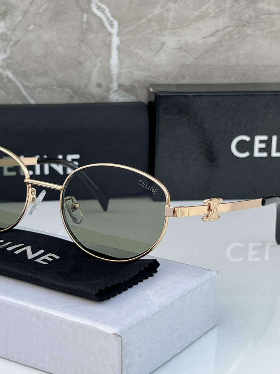 Celine 480 gold green