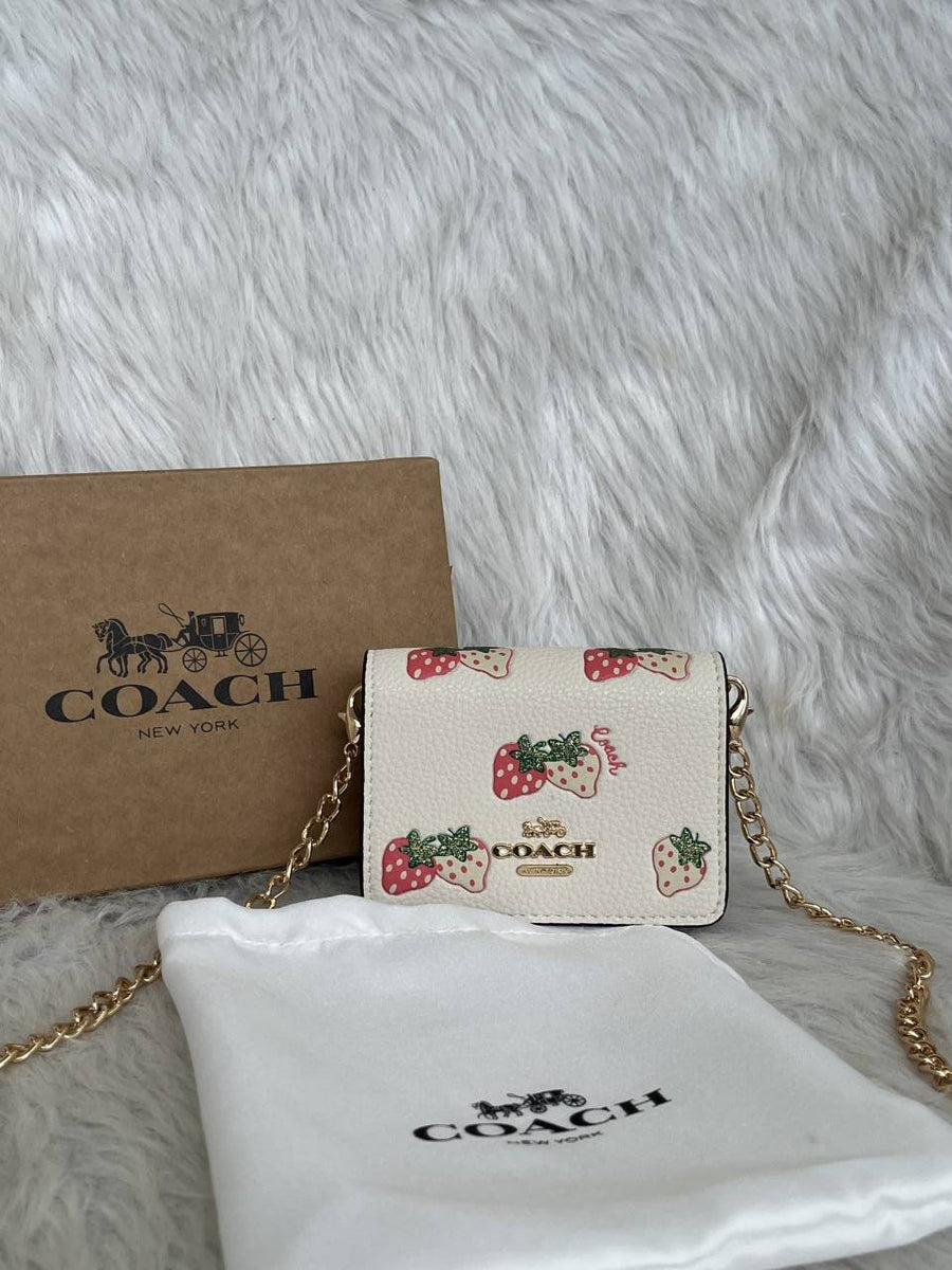 Coach Cw-2 ChainWallet With OriginalBox & DustCover