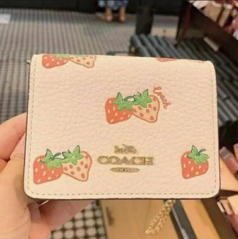 Coach Cw-2 ChainWallet With OriginalBox & DustCover