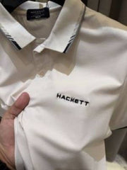 Hackett_Cream Premium Polo Tshirt