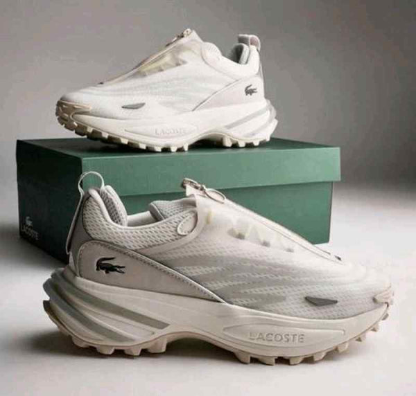Lacoste Audyssor Trail White Sneaker With Original box