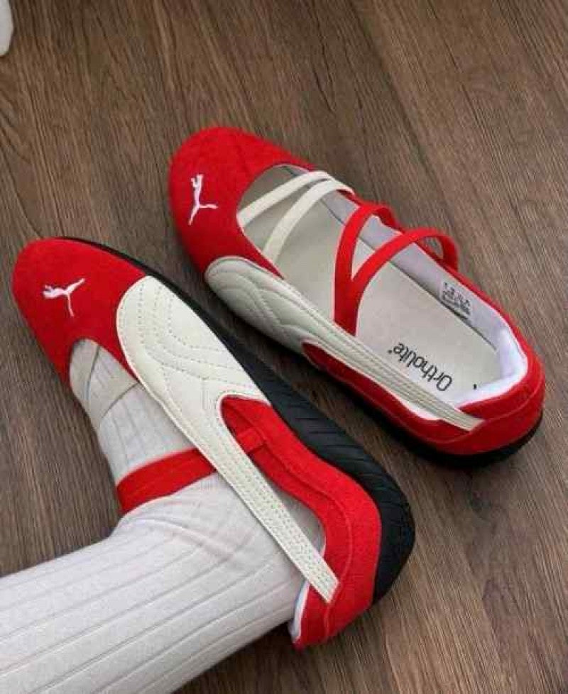 Puma Speedcat Ballet Suede Red White 133