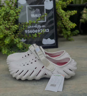 Crocs Echo Clogs White With og box and carry bag