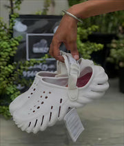 Crocs Echo Clogs White With og box and carry bag