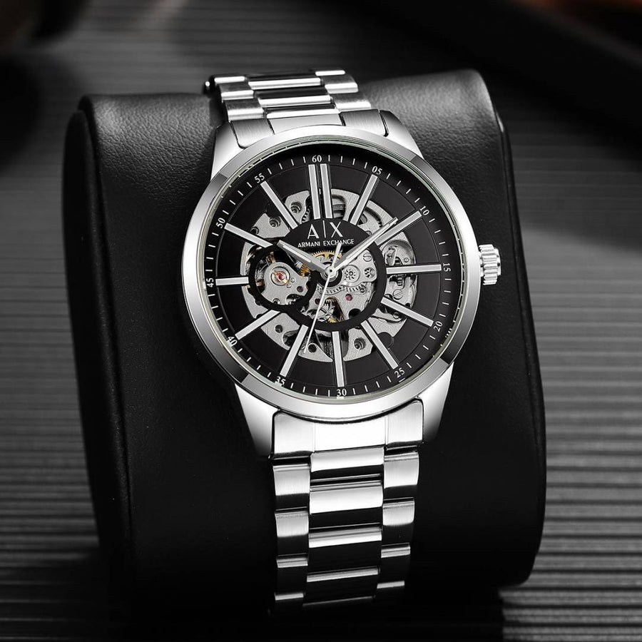 Armani Exchange Hampton silver Black