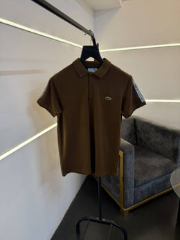 Lacoste Imported polo tshirt brown sale