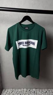 True Religion Classic Arch Logo T-Shirt Green 1115