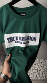 True Religion Classic Arch Logo T-Shirt Green 1115