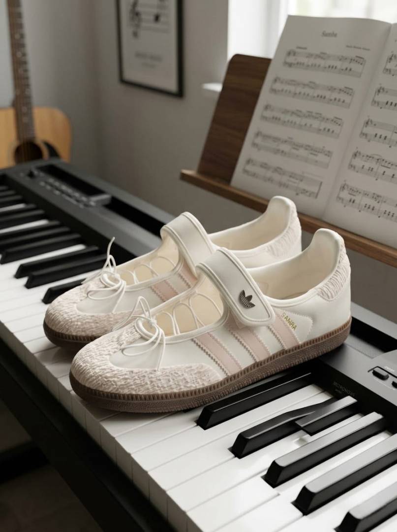 Adidas SAMBA JANE CLOUD WHITE PINK