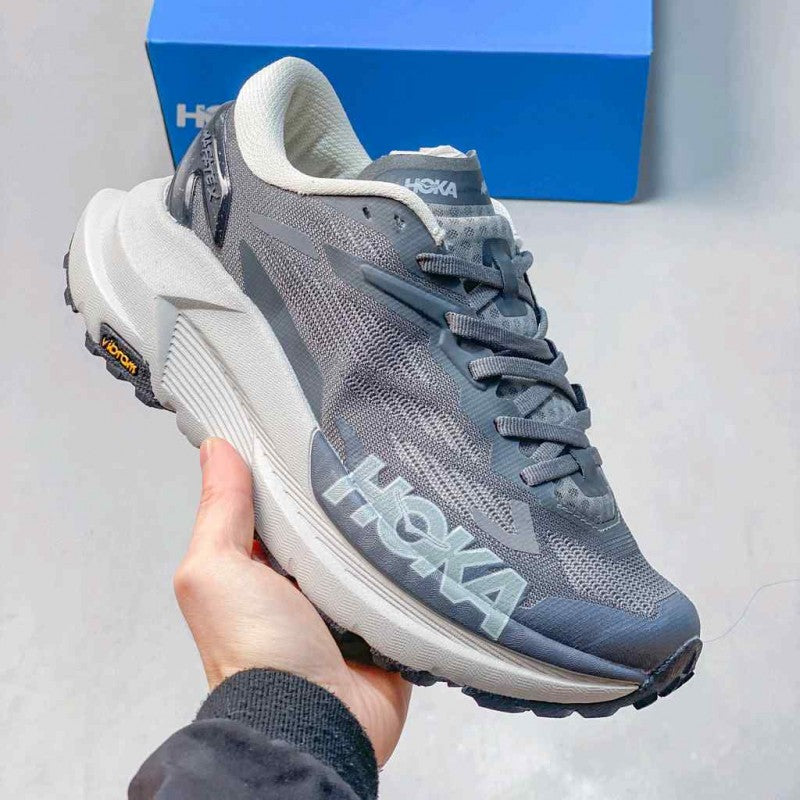 Hoka Mafate X Trail Runners Grey