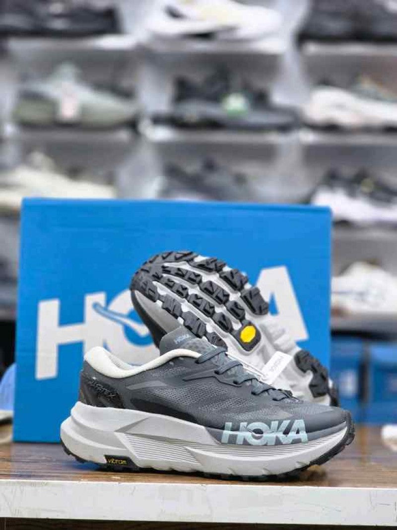 Hoka Mafate X Trail Runners Grey