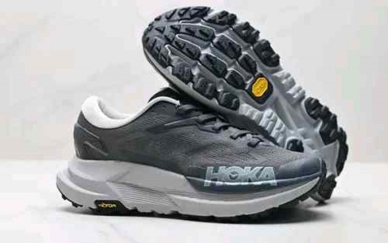Hoka Mafate X Trail Runners Grey