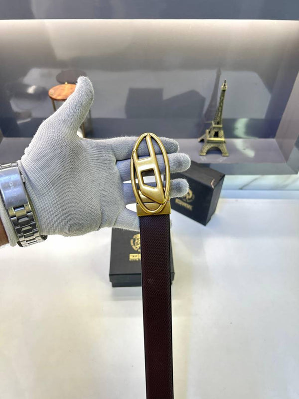 Diesel Golden Reversible Belt Fa 348