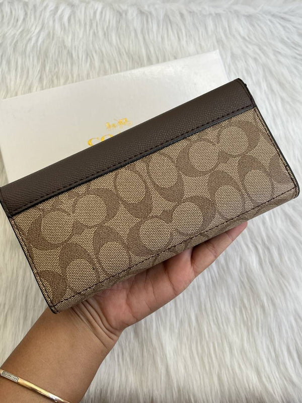 Coach_67_Coffee_3_Fold_Wallet_With_OriginalBox