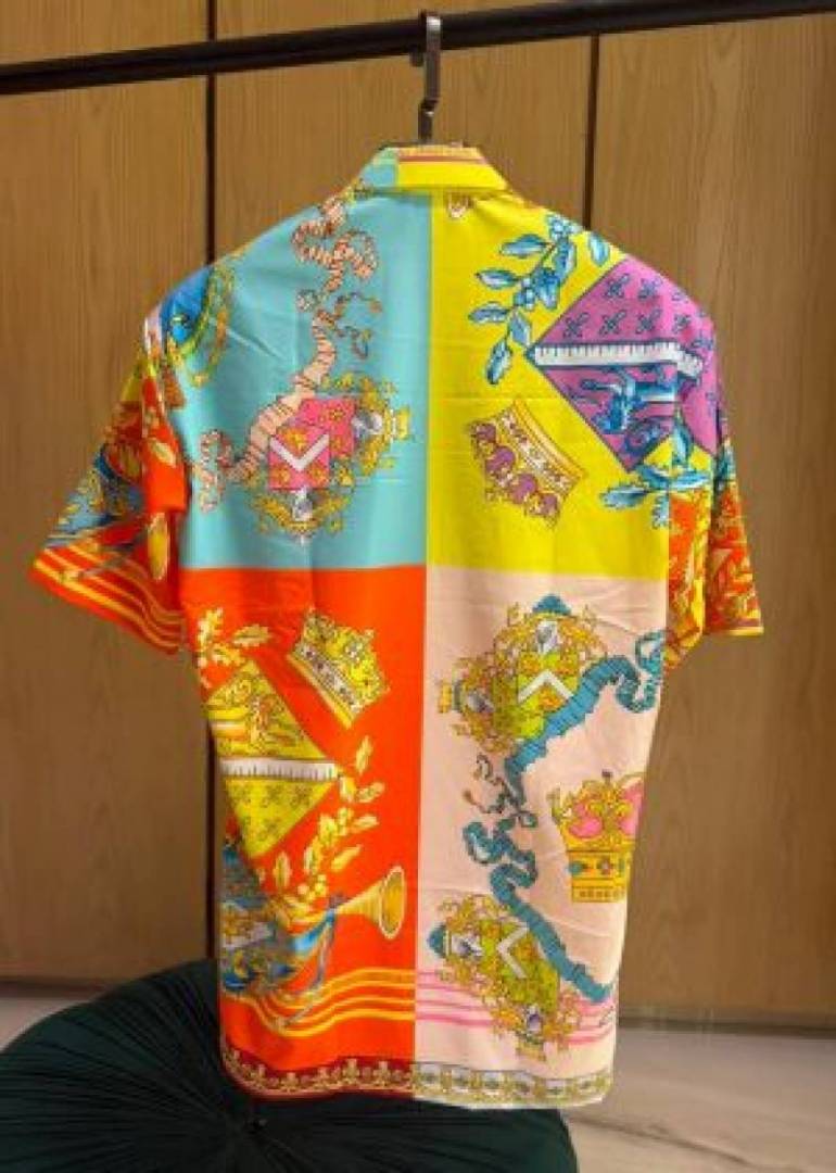 Versace IMPORTED STORE ARTICLE PREMIUM PRINTED SHIRTx