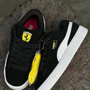 Puma Ferrarii Suede XL Black White