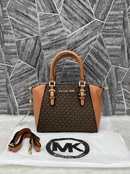 Michael Kors_Sienna_Medium_Satchel_Bag_With_DustCover