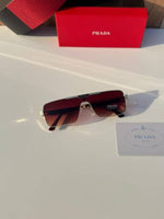 Prada 22028 gold brown shaded