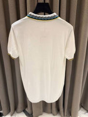 Casablanca_imported polo Tshirt White