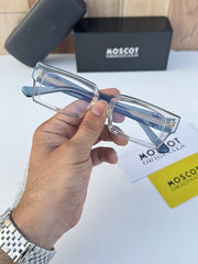Moscot 1158 peach blue plano