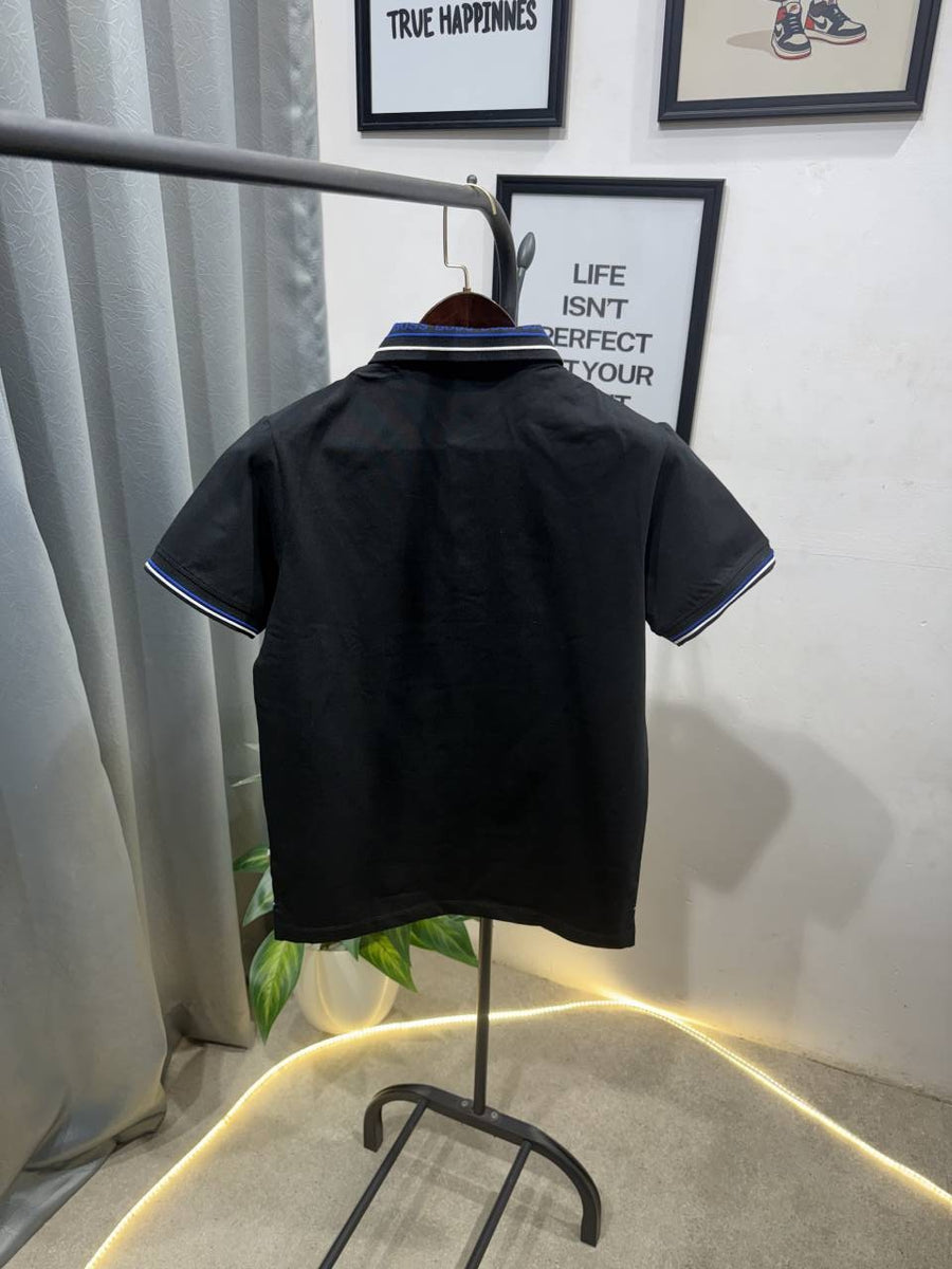 Hugo bos box pack imported polo tshirt black