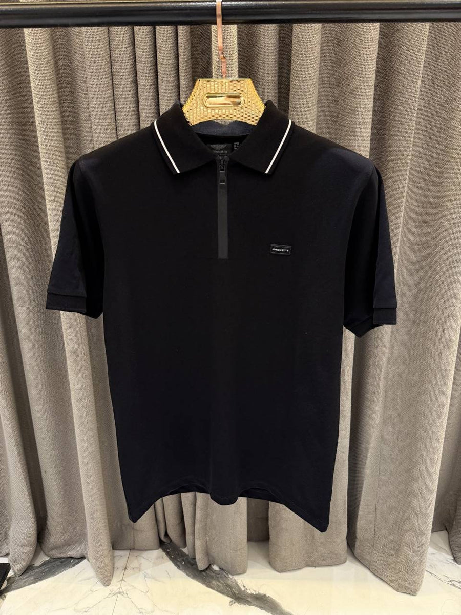 Hackett Black Polo