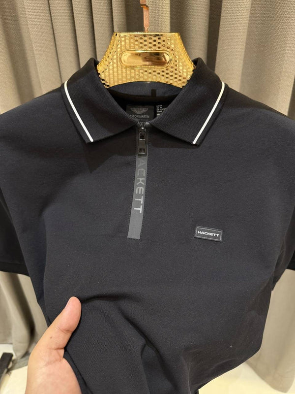 Hackett Black Polo