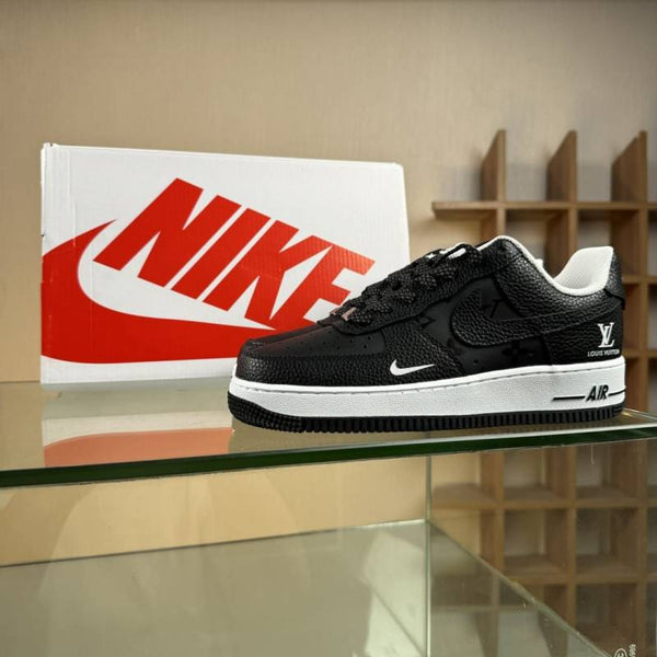 Nike Airforce 107 Low LV Monogram Eclipse Black sale