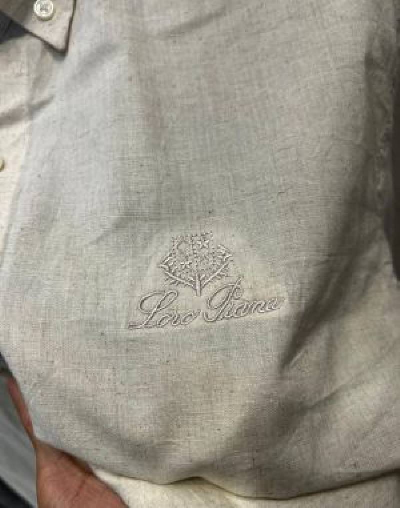 LORO PIANA IMPORTED STORE ARTICLE SHIRT leelan fabric