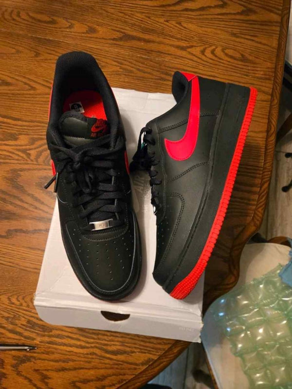 Nike Airforce 1 Low 07 University Red Black 261