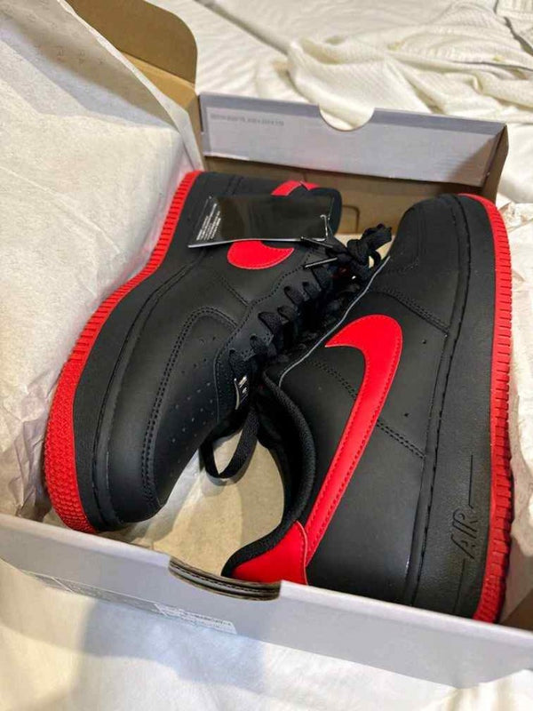 Nike Airforce 1 Low 07 University Red Black 261