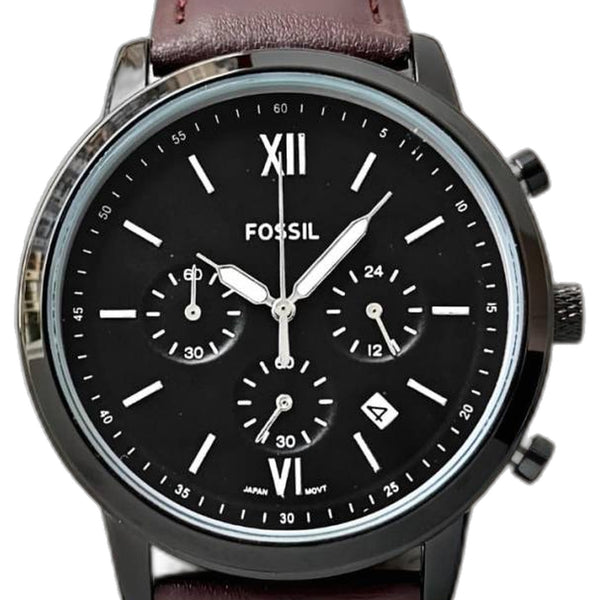 Fossil_lNeutro Chronograph DarkBrown Black