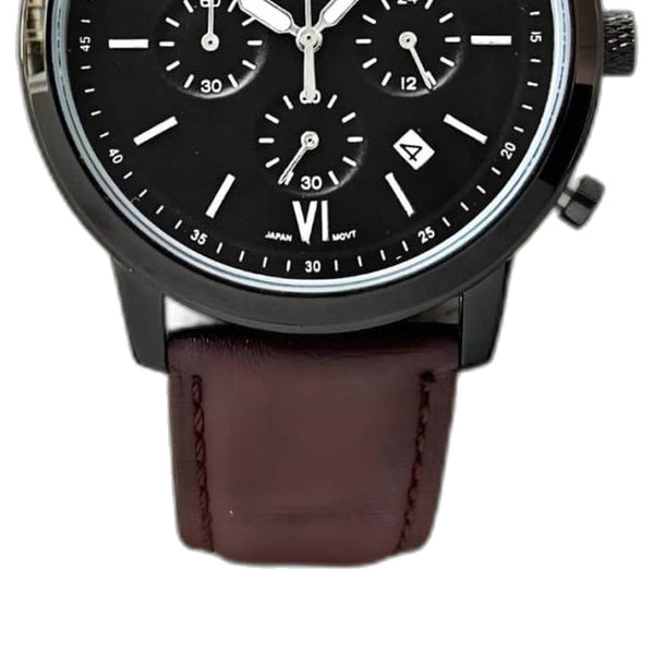 Fossil_lNeutro Chronograph DarkBrown Black