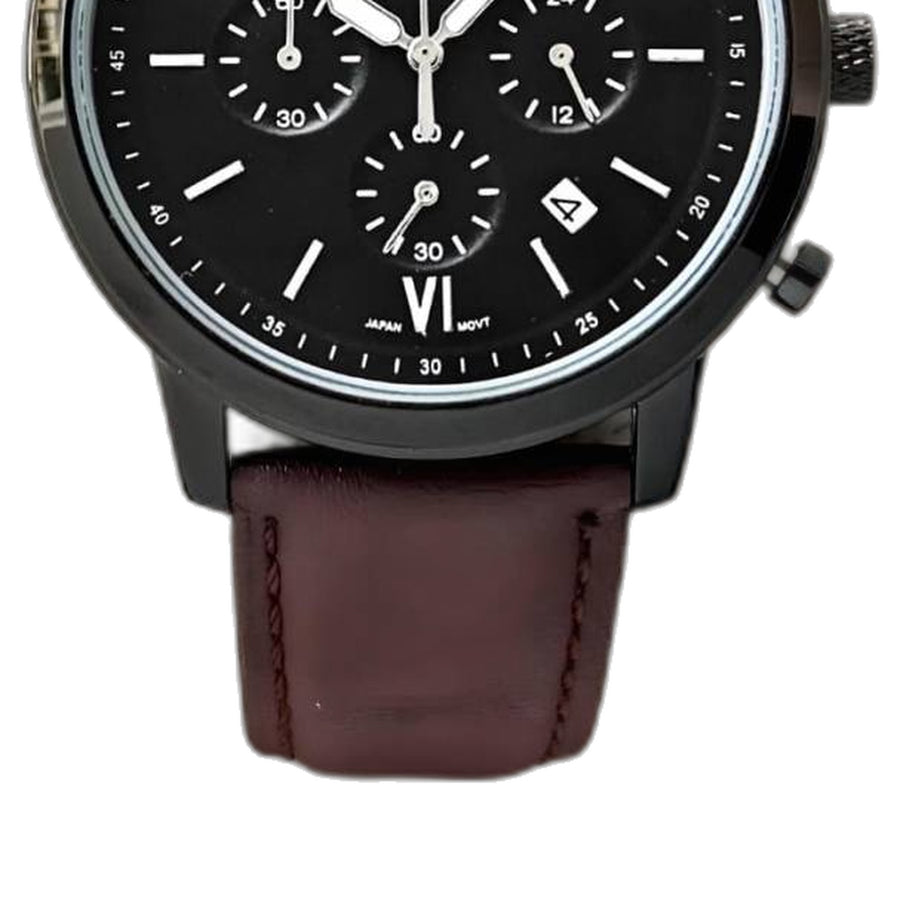 Fossil_lNeutro Chronograph DarkBrown Black